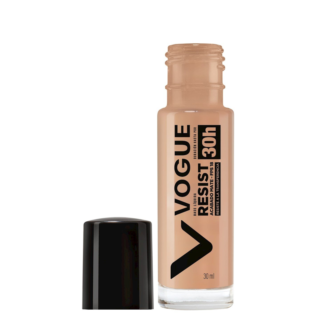 Base Líquida Resist Caramelo Vogue X30 Ml Vogue