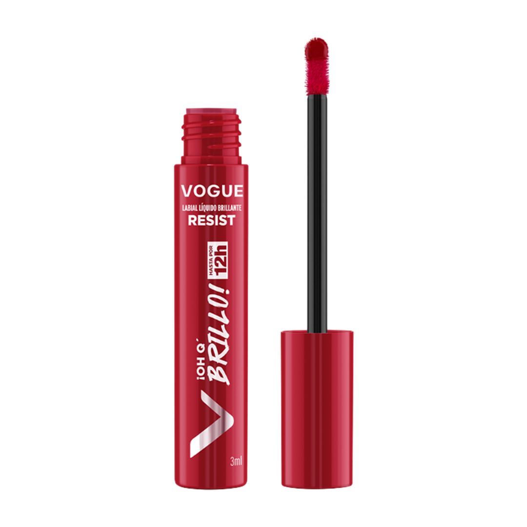 Labial Brillante Resist Q Brillo Oh Vogue X3 Ml Vogue