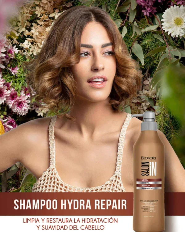 Shampoo Hydra Repair X1000 Ml Sin Sal Salon In Recamier - Image 4