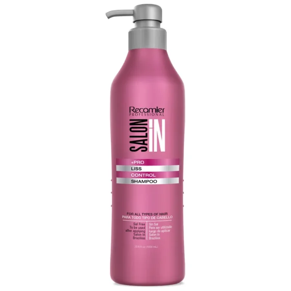 Shampoo Liss Control X1000 Ml Sin Sal Salon In Recamier