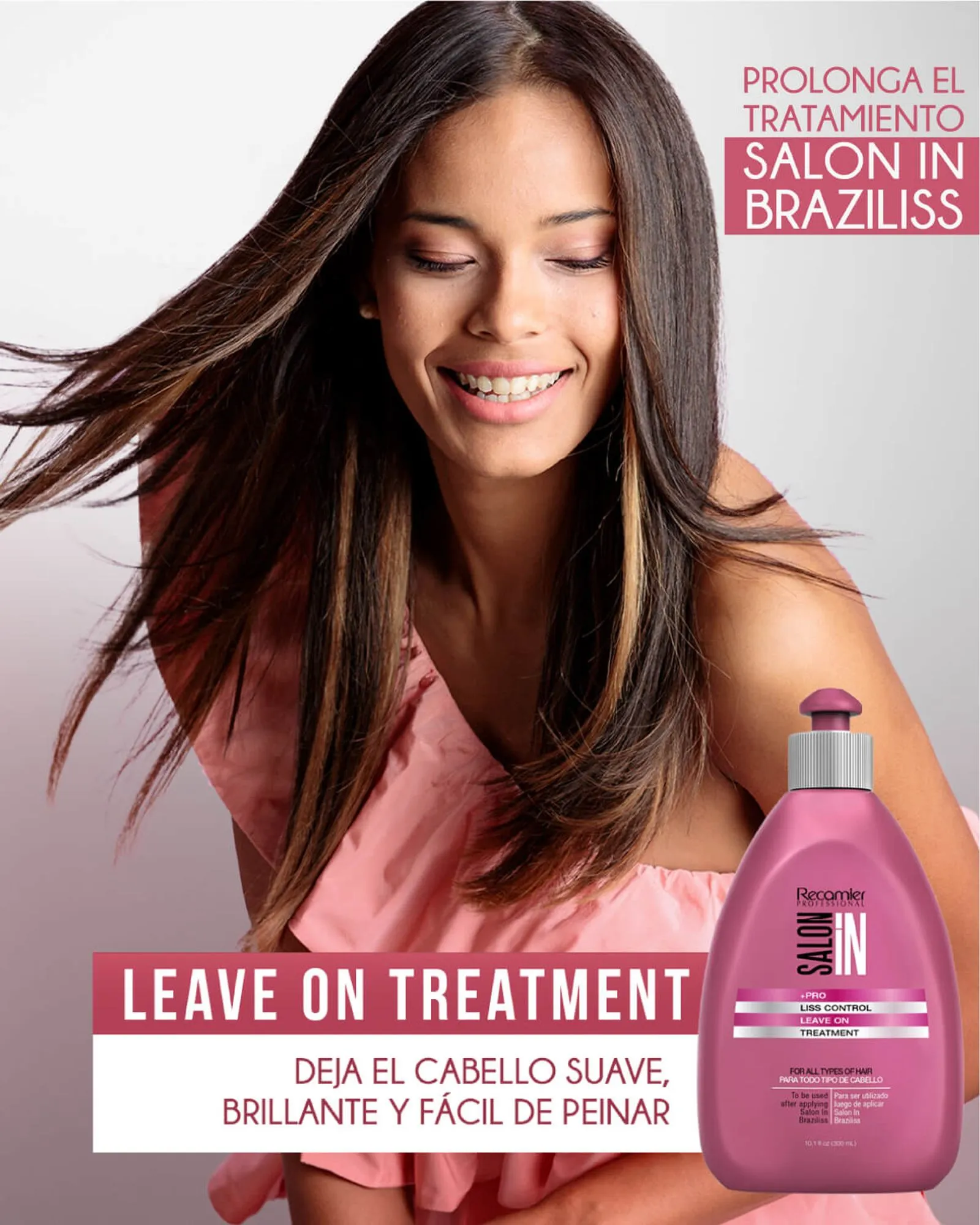 Tratamiento Sin Enjuague Liss Control X300 Ml Salon In Recamier - Image 4