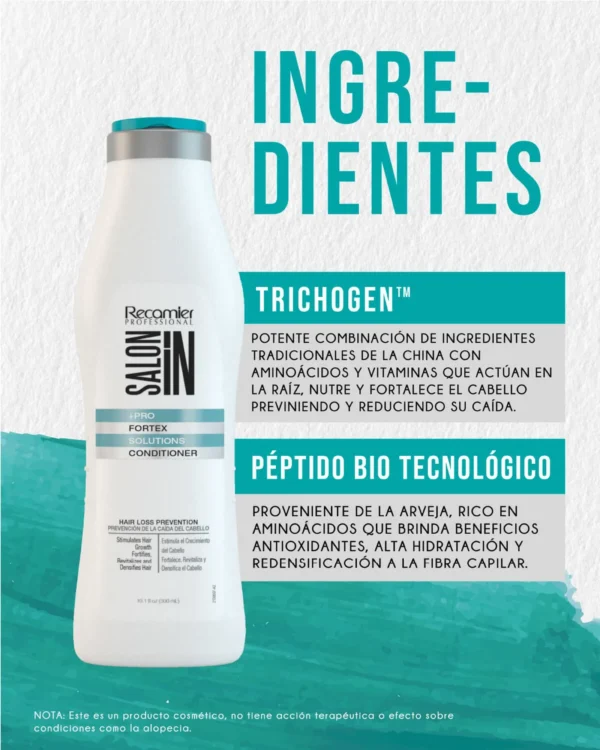 Acondicionador Fortex Solutions X300 Ml Salon In Recamier - Image 3