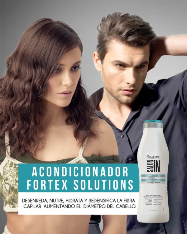 Acondicionador Fortex Solutions X300 Ml Salon In Recamier - Image 4