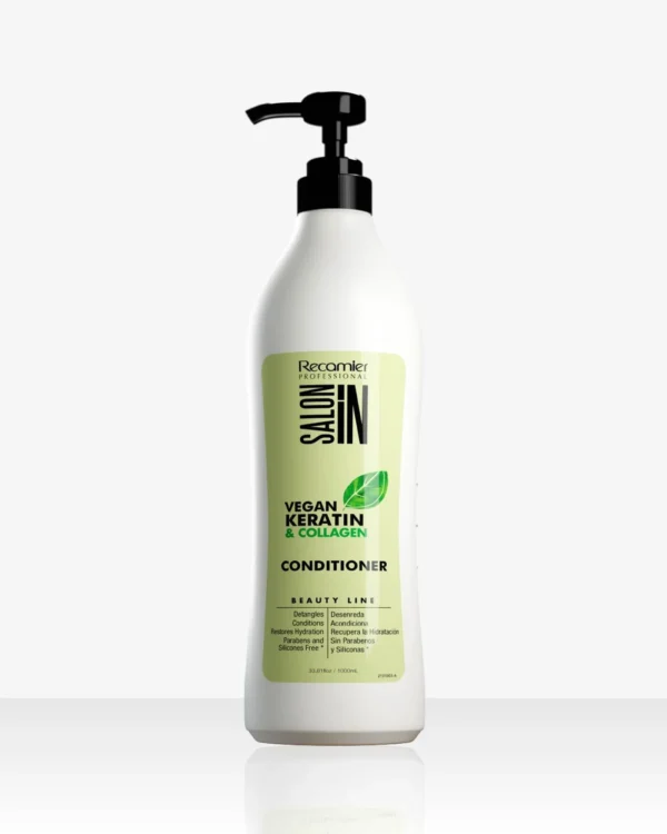 Acondicionador Vegan Keratin Collagen Hair X1000 Ml Salon In Recamier - Image 2