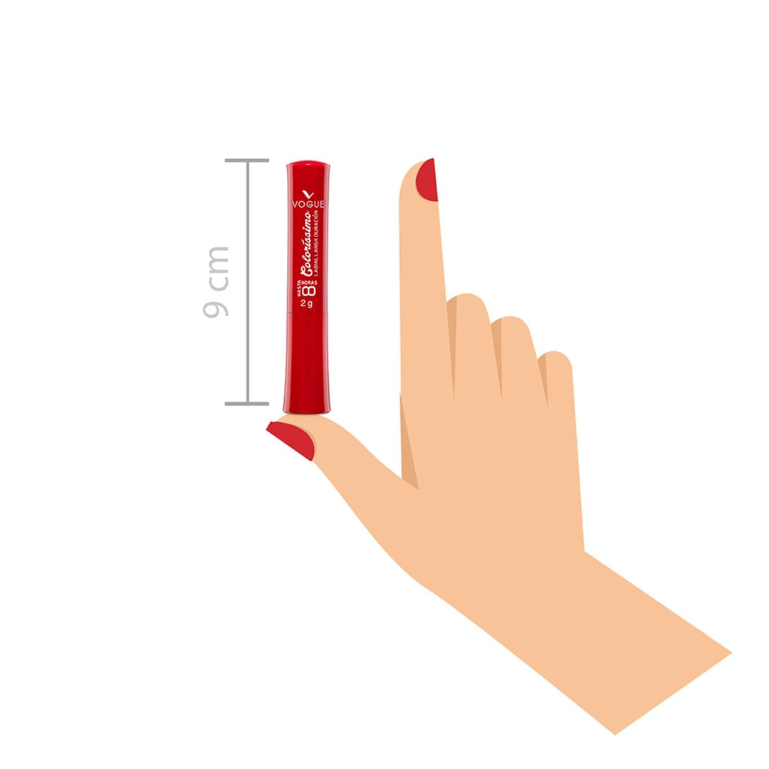 Labial Barra Larga Duración Pasion Vogue X2 Gr Vogue - Image 4