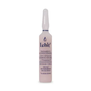 Tratamiento Acondicionador Capullo de Gusano de Seda & Vitamina E X13 Ml Lehit Ampolleta