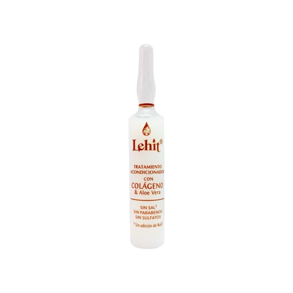 Tratamiento Acondicionador Con Colágeno & Aloe Vera X13 Ml Lehit Ampolleta