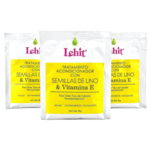 Tratamiento Acondicionador Semillas de Lino & Vitamina E X30 Gr Sachet Lehit