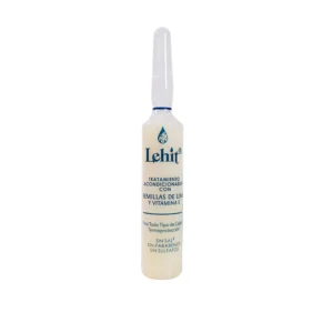 Tratamiento Acondicionador Semillas De Lino & Vitamina E X13 Ml Lehit Ampolleta