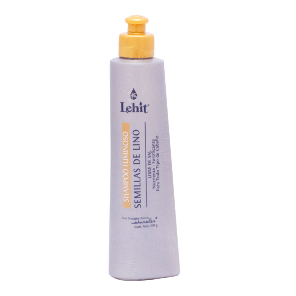 Shampoo Con Semillas De Lino & Vitamina E X300 Gr Lehit  Sin Sal
