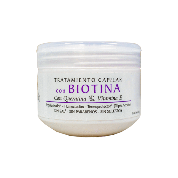 Tratamiento Capilar Ultra Biotina Con Queratina & Vitamina E X300 Gr Lehit