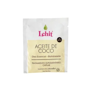 Tratamiento Capilar Con Aceite De Coco Termoprotector X30 Gr Sachet Lehit