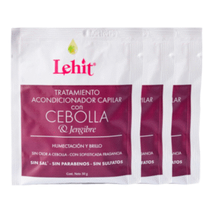 Tratamiento Acondicionador Cebolla & jengibre X30 Gr Sachet Lehit