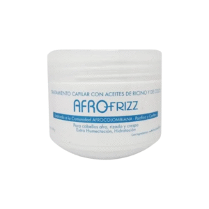 Tratamiento Capilar AfroFrizz Con Aceites de Ricino y de Coco X300 Gr Lehit