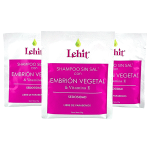 Tratamiento Acondicionador Embrión Vegetal & Vitamina E X30 Gr Sachet Lehit