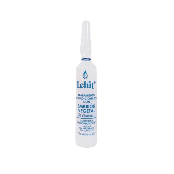 Tratamiento Acondicionador Con Embrion Vegetal & Vitamina E X13 Ml Lehit Ampolleta