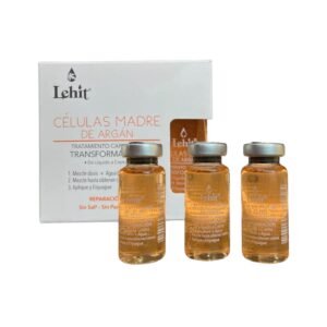 Tratamiento Capilar De Transformación De Liquido A Crema Celulas Madre De Argan X3 de X15 Ml Lehit Ampolleta