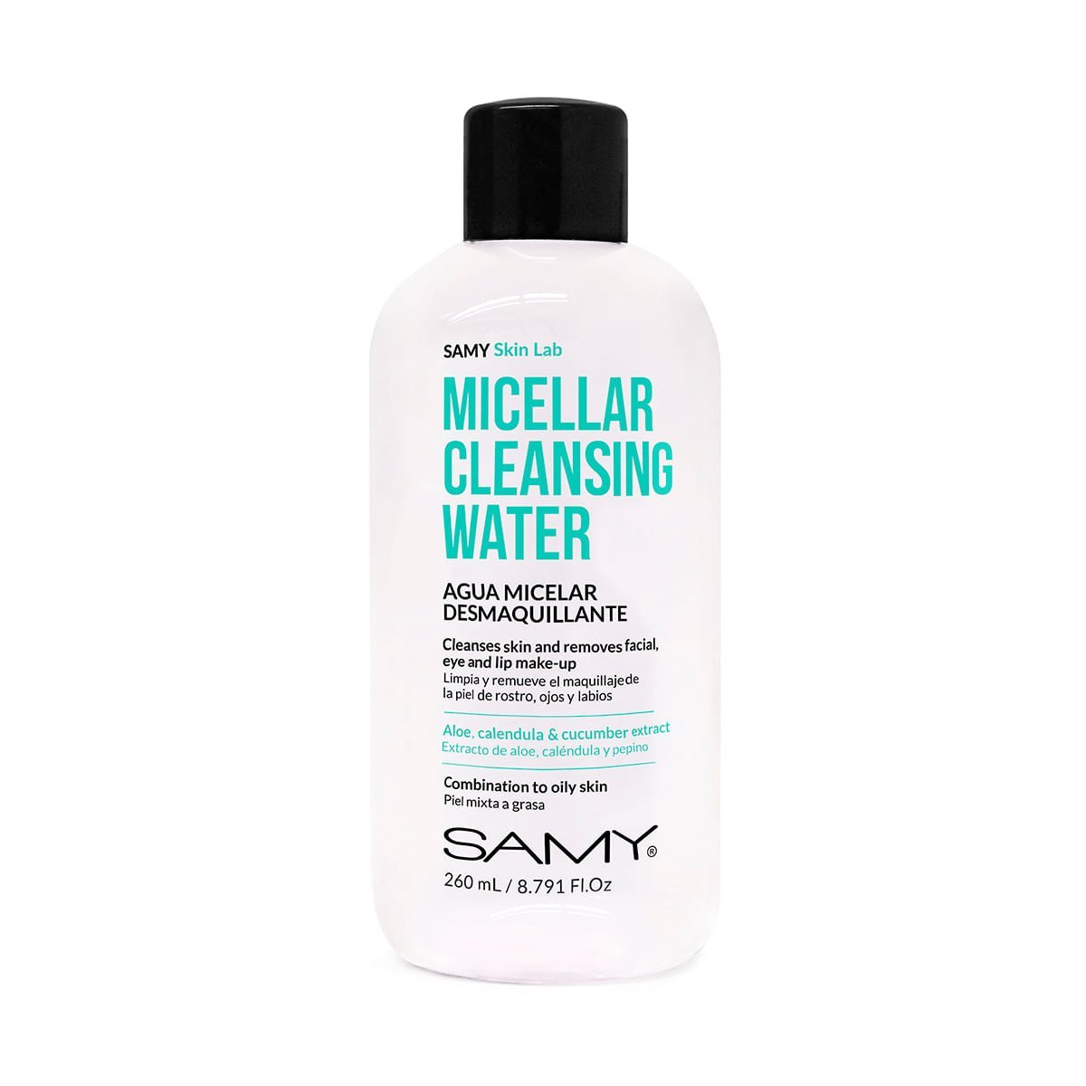Agua Micelar Desmaquillante X 260 Ml Samy