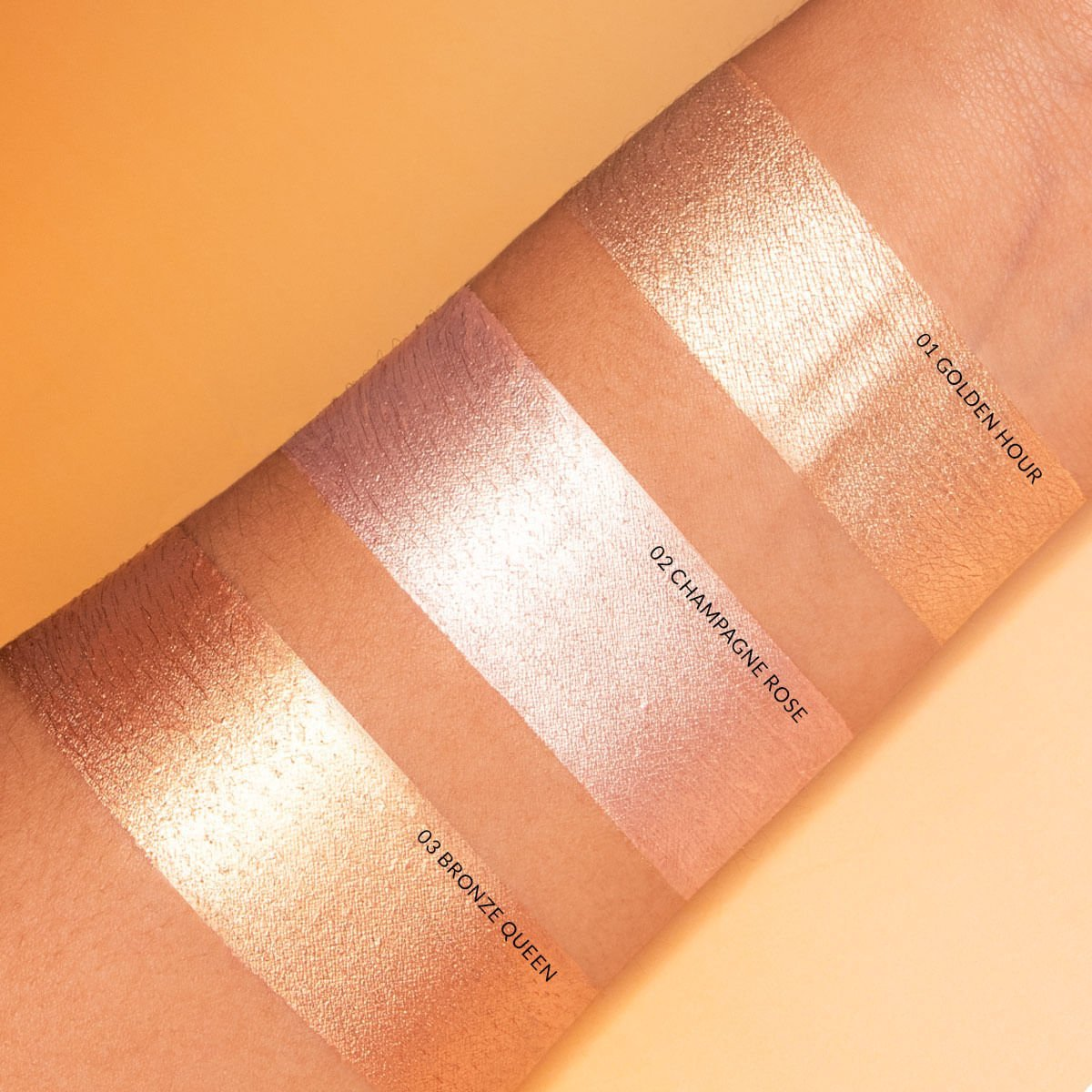 Iluminador Liquido Para Ojos Y Rostro 03 Bronze Queen Samy - Image 3