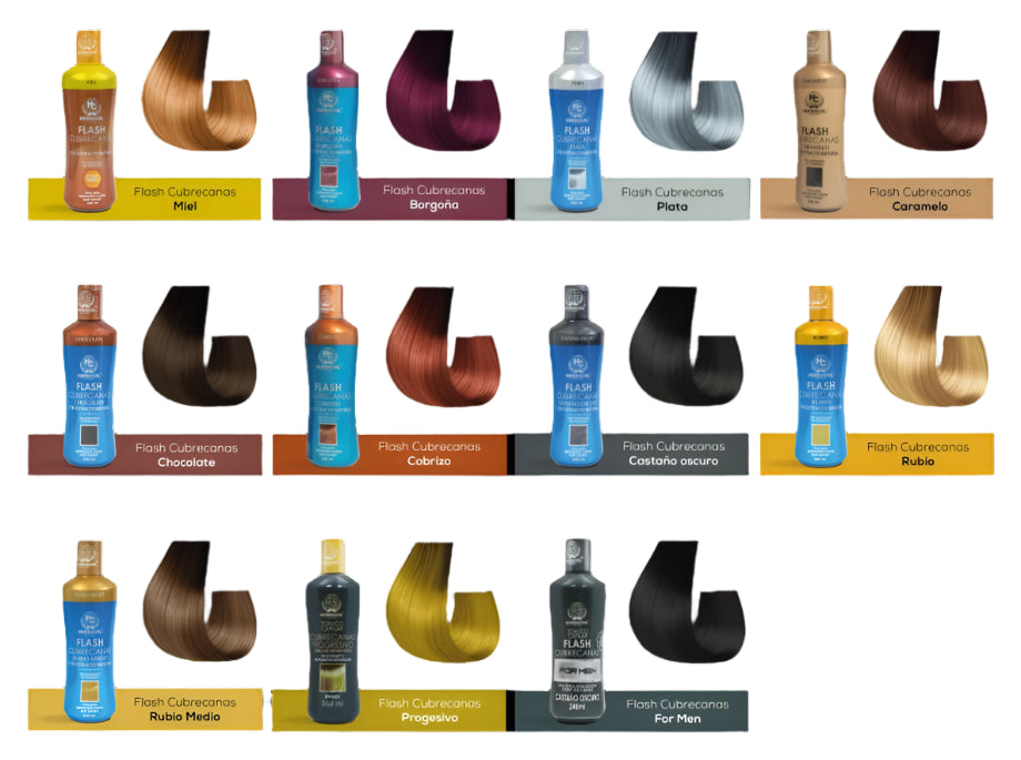 Tónico Capilar Flash Cubrecanas Borgoña Herbacol X240 M - Image 6