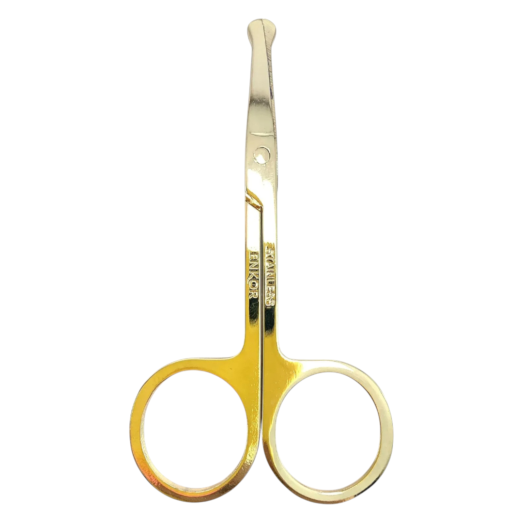 Tijera Para Nariz Negro/Dorado/Rosado Ref 33695 Enkor Profesional - Image 6