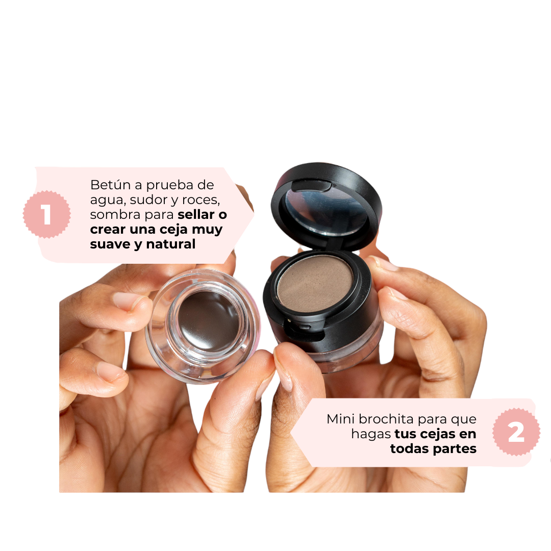 Kit De Cejas 03 Dark Brown Bonita Ani K Makeup - Image 4