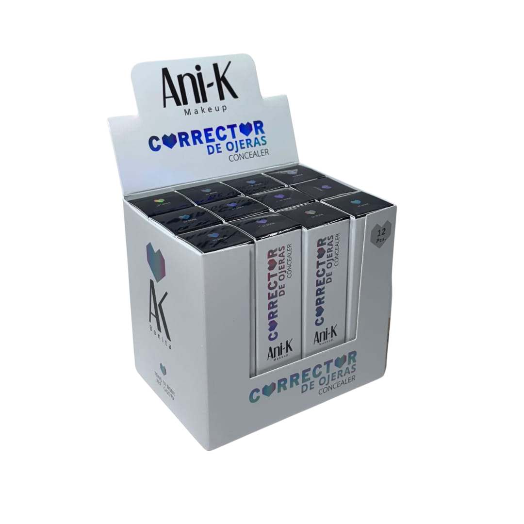 Corrector De Ojeras 05 Golden Brown X4 Ml Ani-K Makeup - Image 16