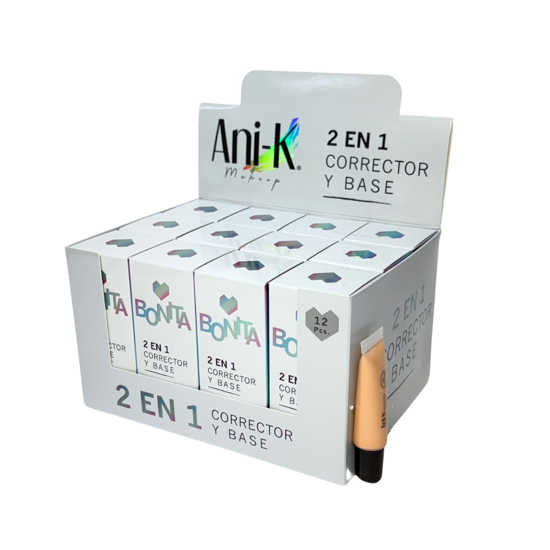 Base Bonita 01 Katy X35 Ml Ani-K Makeup - Image 14