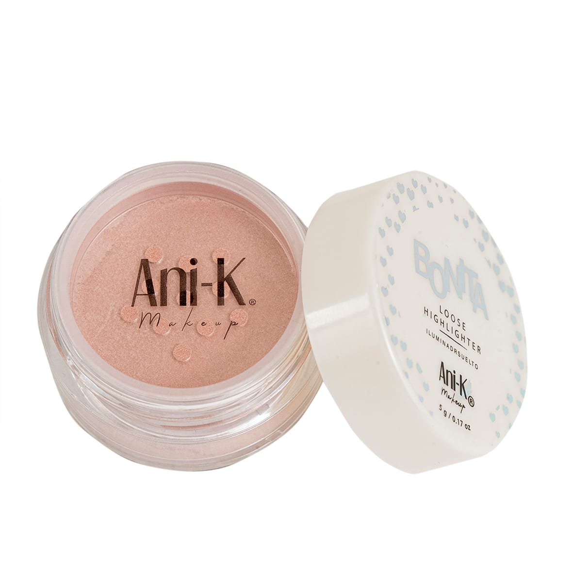 Iluminador Suelto 02 Diva Glow Bonita  X5 Gr Ani-K Makeup
