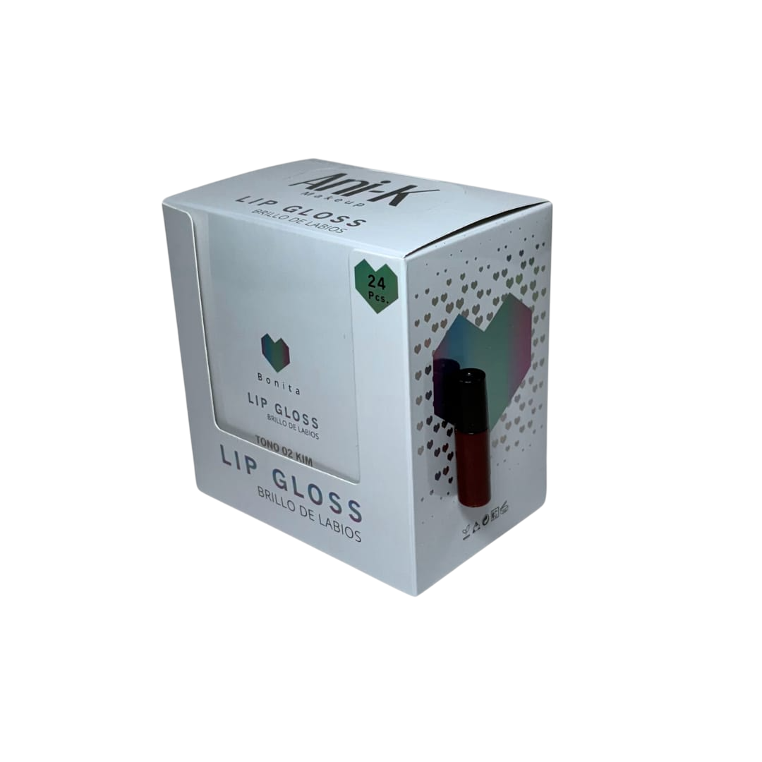 Gloss Labial Bonita 03 Angel X3.2 Gr Ani-K Makeup - Image 9