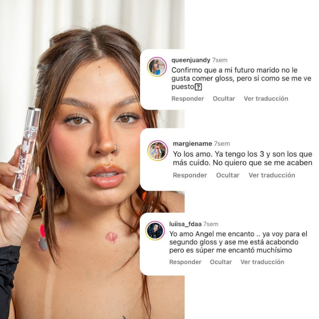 Gloss Labial Bonita 02 Kim X3.2 Gr Ani-K Makeup - Image 7