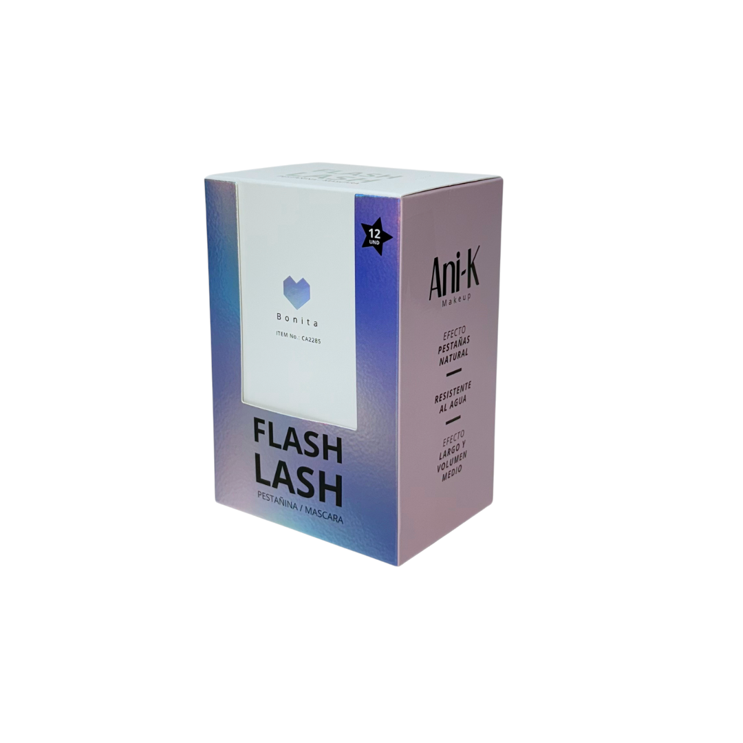 Pestañina Flash Lash Bonita Ani-K Makeup - Image 11