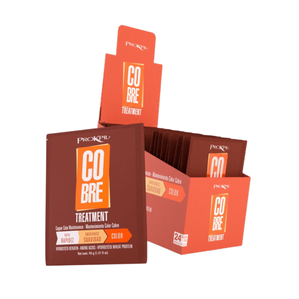 Tratamiento Matizante Color Cobre - Sachet X40 GR Prokpil - Image 2