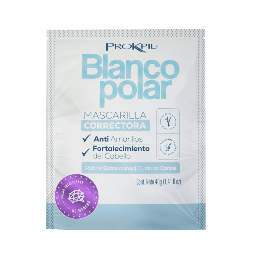 Mascarilla Protectora Blanco Polar X40 Gr Prokpil Sachet