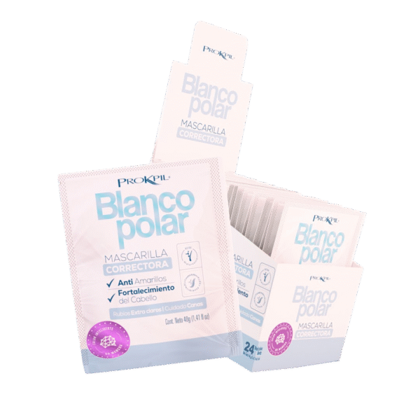 Mascarilla Protectora Blanco Polar - Sachet X40 GR Prokpil  Sachet - Image 2