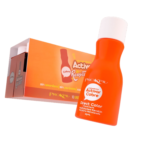 Tratamiento Activar Cobre Gotas De Color - X25 Ml Prokpil