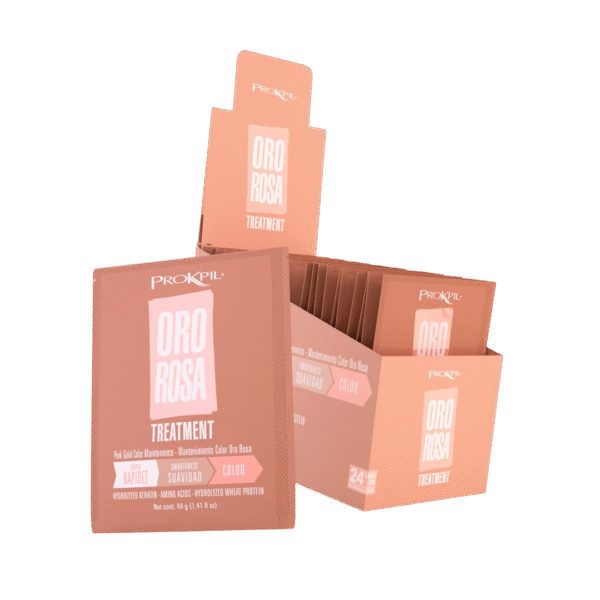 Tratamiento Matizante Color Oro Rosa X40 GR Prokpil  Sachet - Image 2