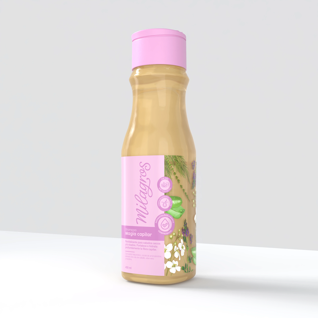 Shampoo Magia Capilar (Con Ácido Hialurónico) X450 Ml Milagros