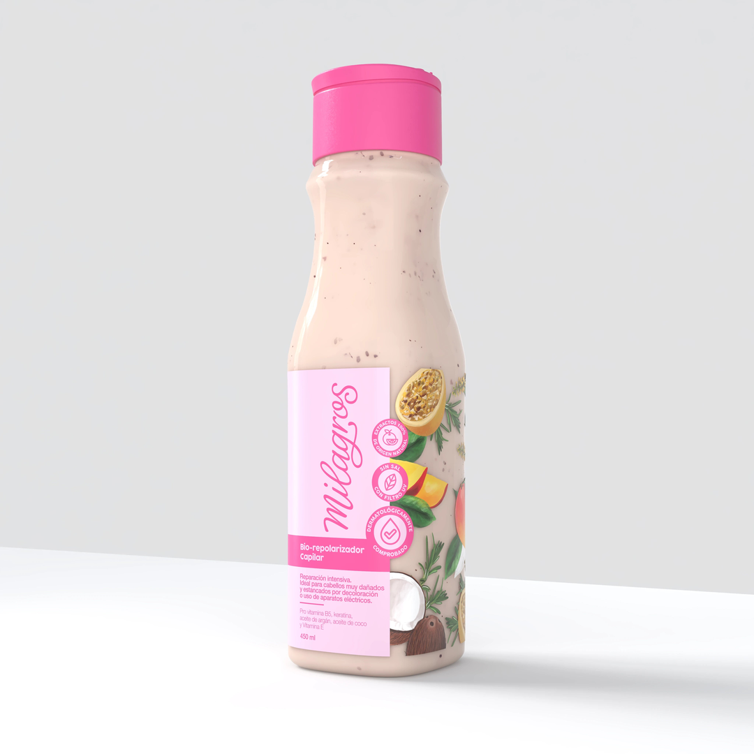 Tratamiento Bio Repolarizador Capilar X450 Ml Milagros