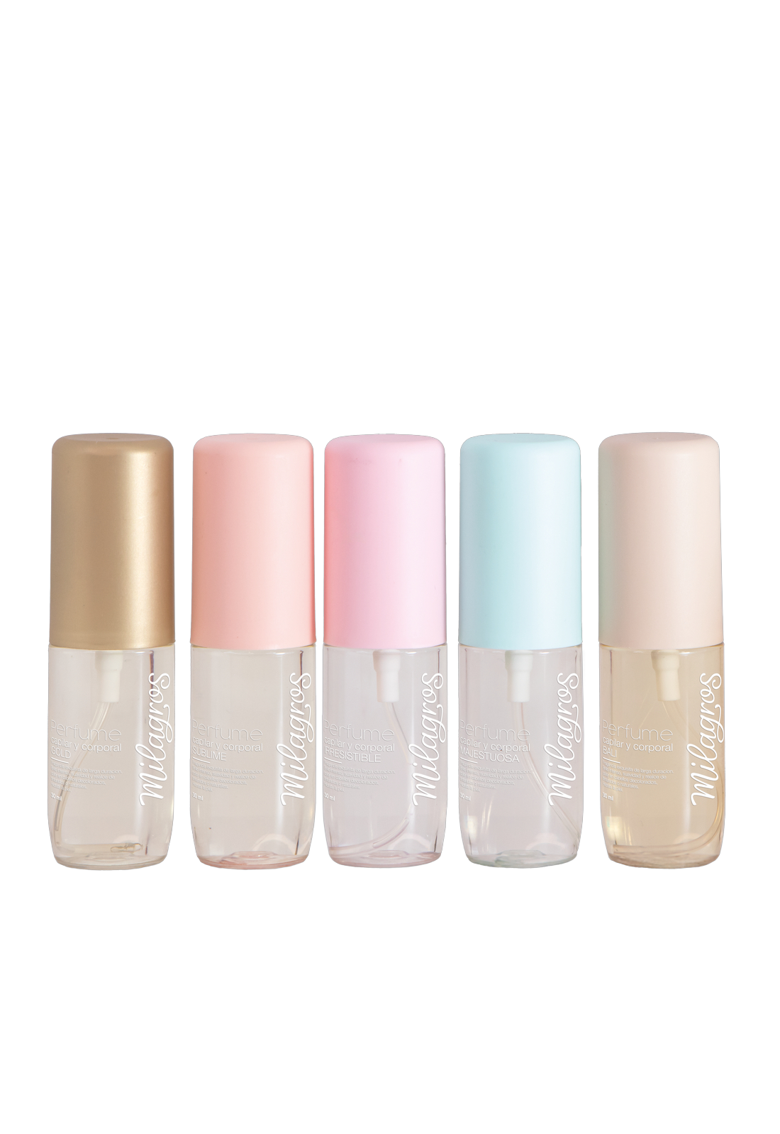 Mini
Perfume Irresistible Capilar Y Corporal Milagros 30ML - Image 3