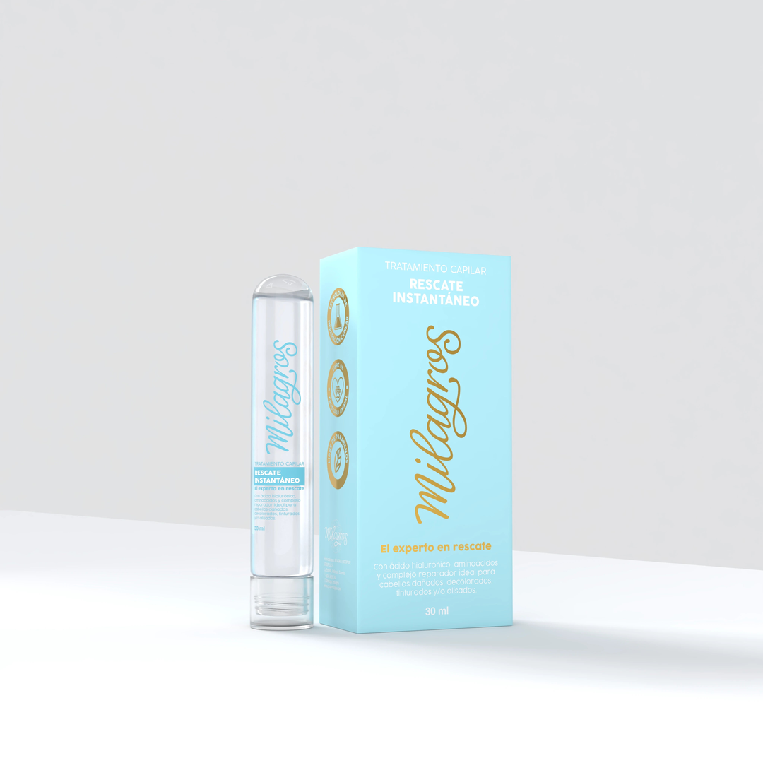 Tratamiento Capilar
  Rescate Instantáneo El Experto En Rescate (AZUL) X30 Ml Milagros