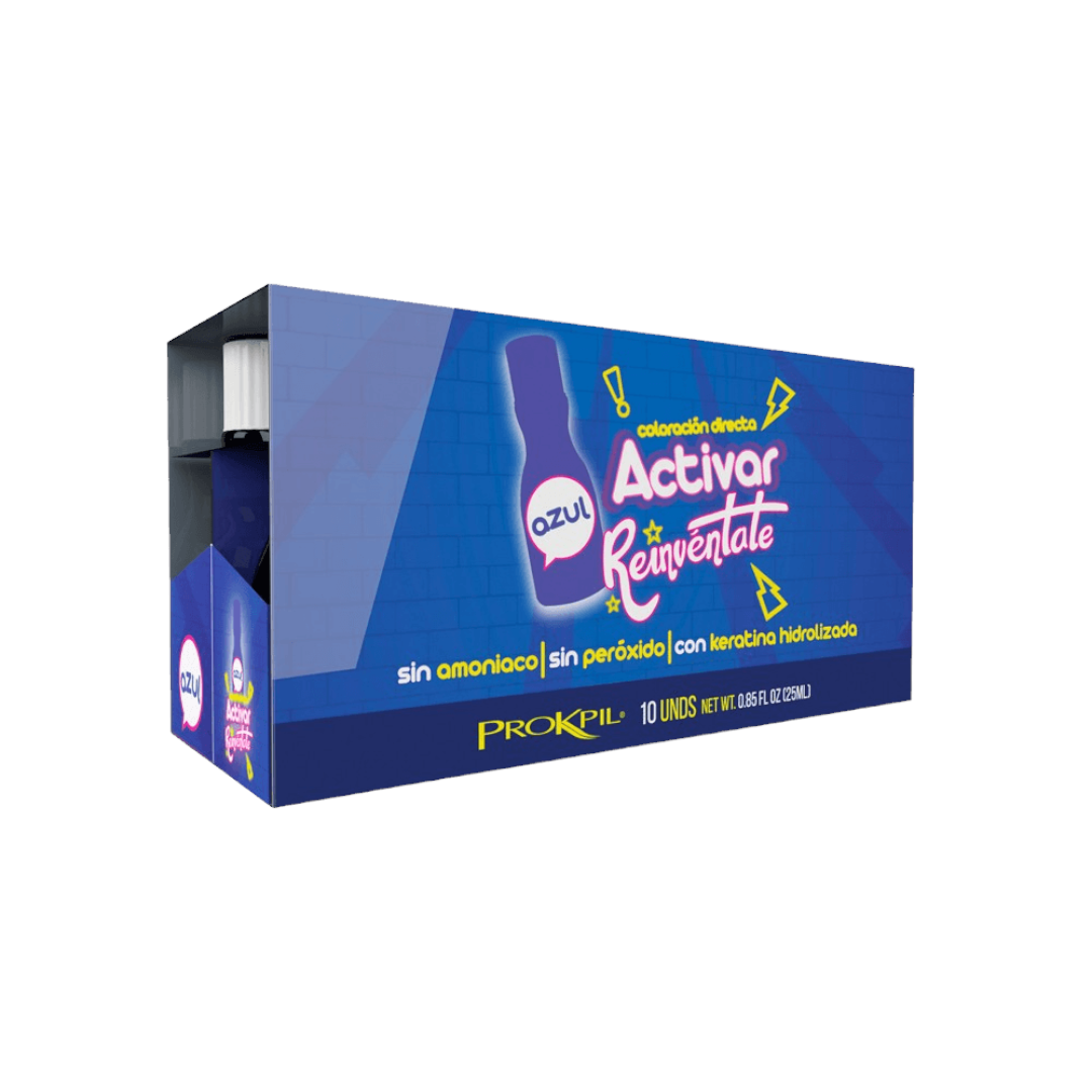 Tratamiento Activar Azul Gotas De Color X25 Ml Prokpil - Image 3