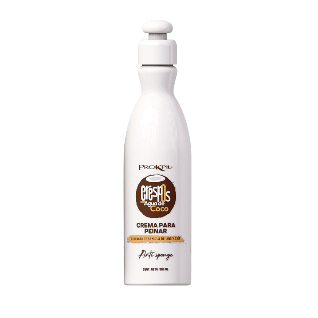 Crema Para Peinar Crespos Con Agua De Coco X300 Ml Prokpil