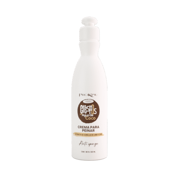 Crema Para Peinar Crespos Con Agua De Coco - X300 Ml Prokpil - Image 3