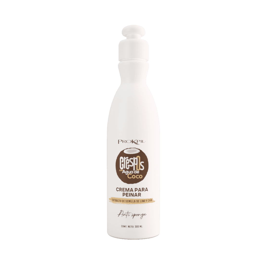 Crema Para Peinar Crespos Con Agua De Coco X300 Ml Prokpil - Image 3