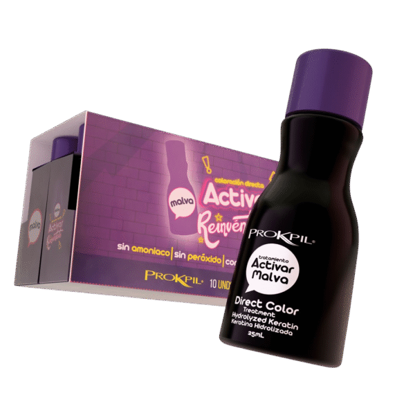 Tratamiento Activar Malva Gotas De Color - X25 Ml Prokpil