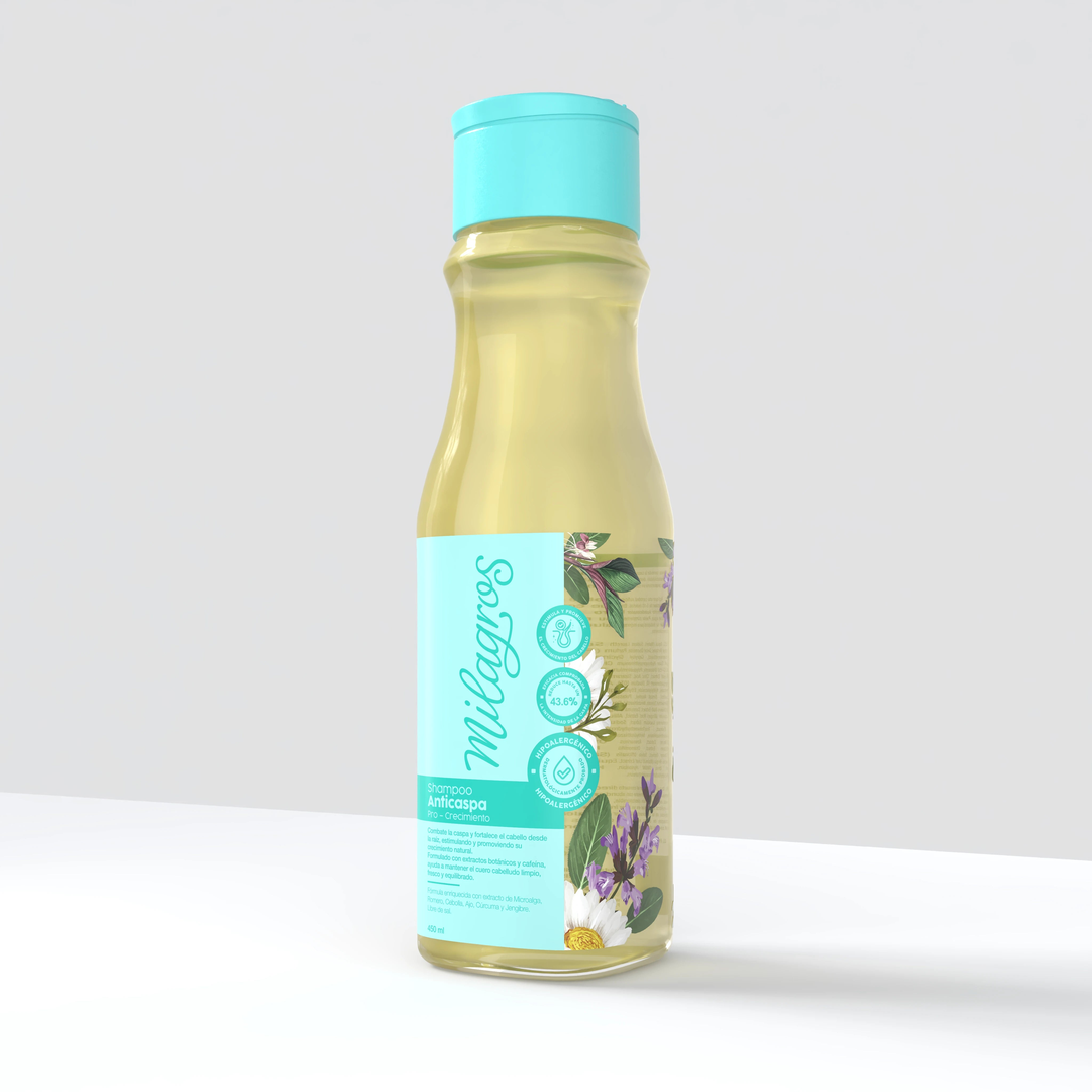 Shampoo Anticaspa Pro Crecimiento X450 Ml Milagros
