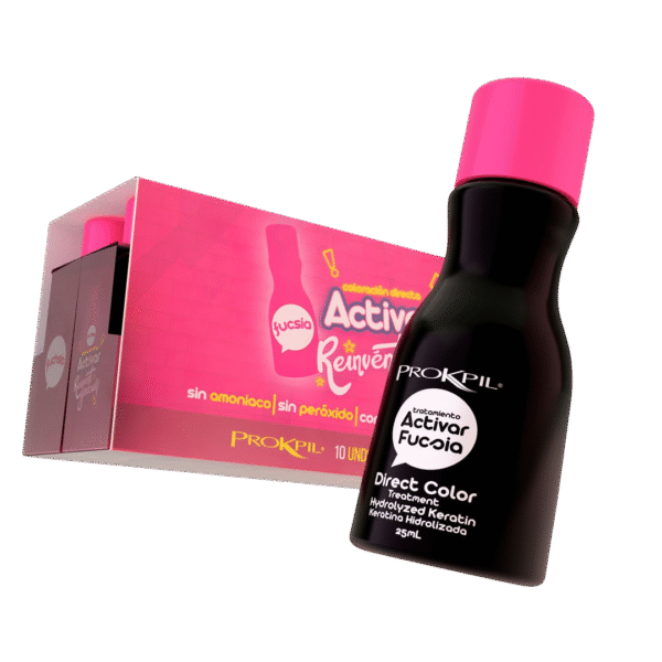 Tratamiento Activar Fucsia Gotas De Color - X25 Ml Prokpil