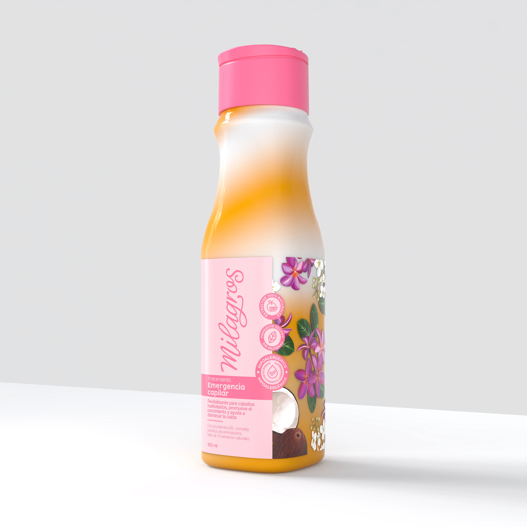 Tratamiento Emergencia Capilar X450 Ml Milagros