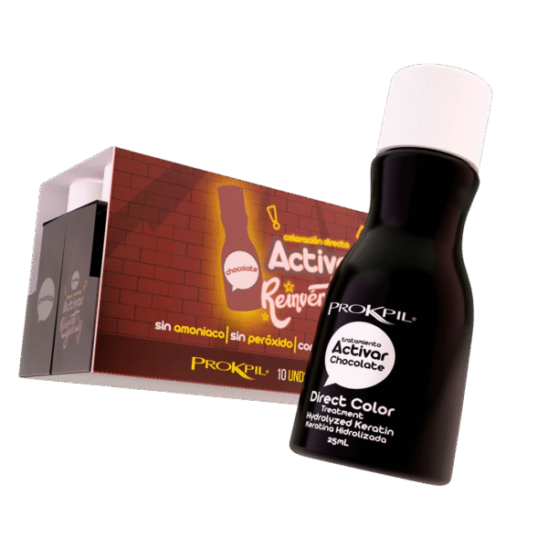 Tratamiento Activar Chocolate Gotas De Color - X25 Ml Prokpil